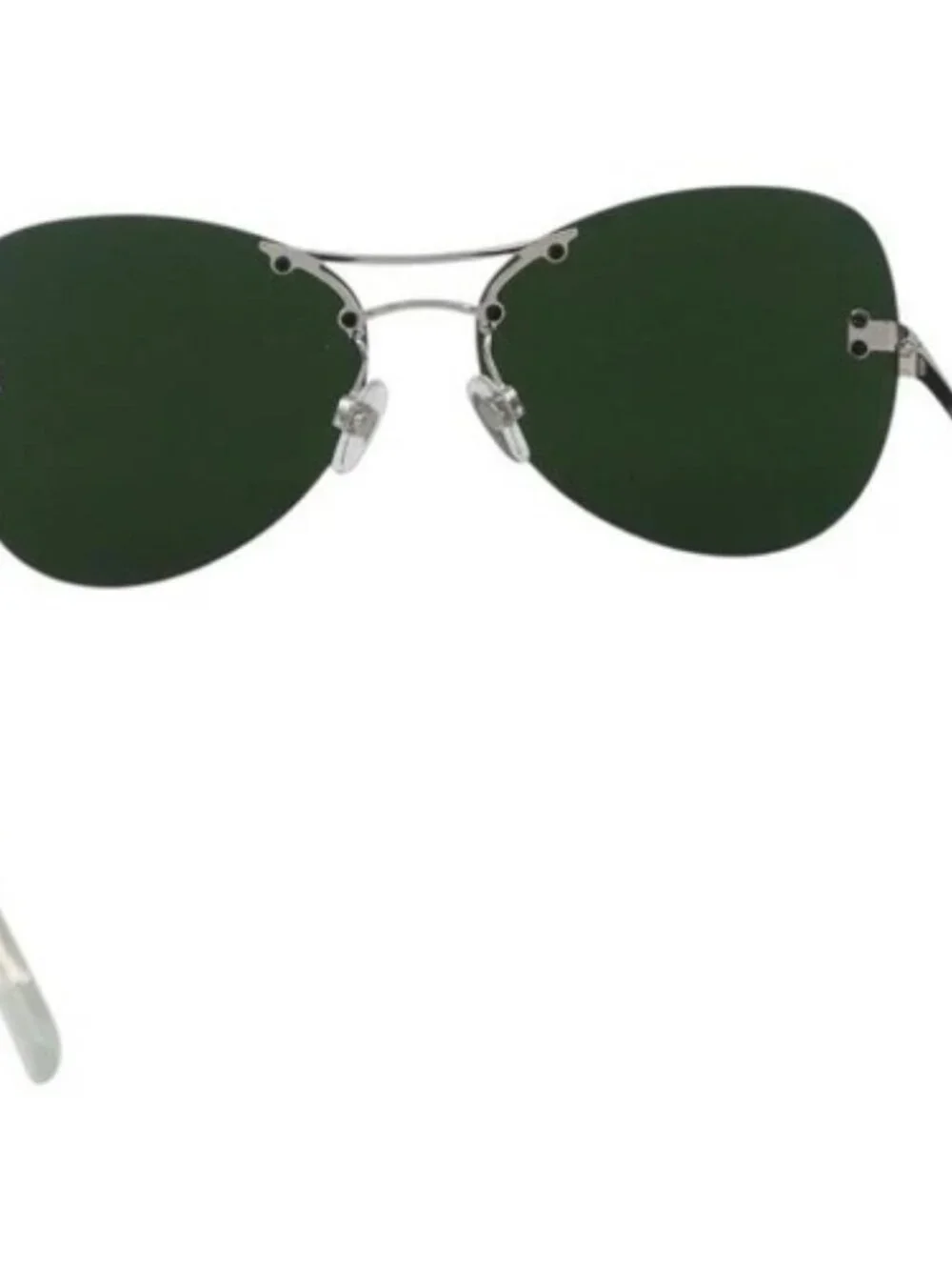 CHANEL Sunglasses metal Purple CC Auth SW1993V